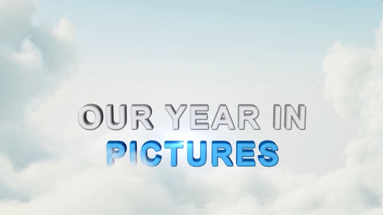 Our Year In Pictures Intro based on the Free Guy Movie